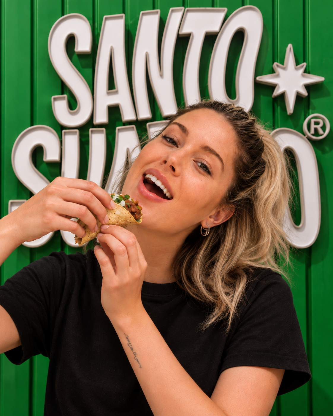 Taco de suadero Santo Suadero